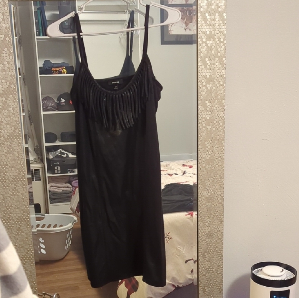 Express Black Mini Dress